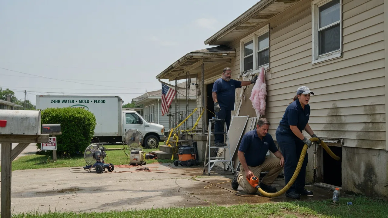 Water Damage Repair in Fair Oaks, IN near me